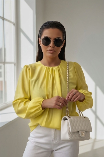 Bluzka Dolores yellow