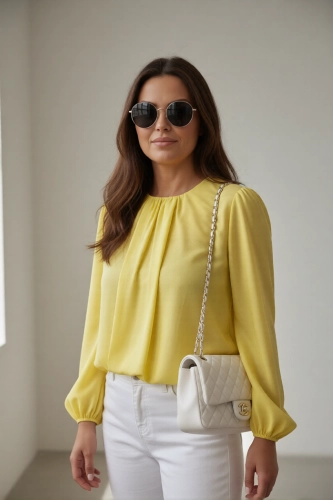 Bluzka Dolores yellow